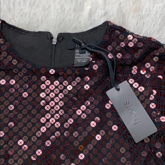 NWT h:ours ‘Julinha’ Sequin Mini - Picture 3 of 6